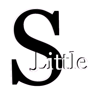 S. J. Little Logo Black and White