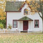 A house in autumn