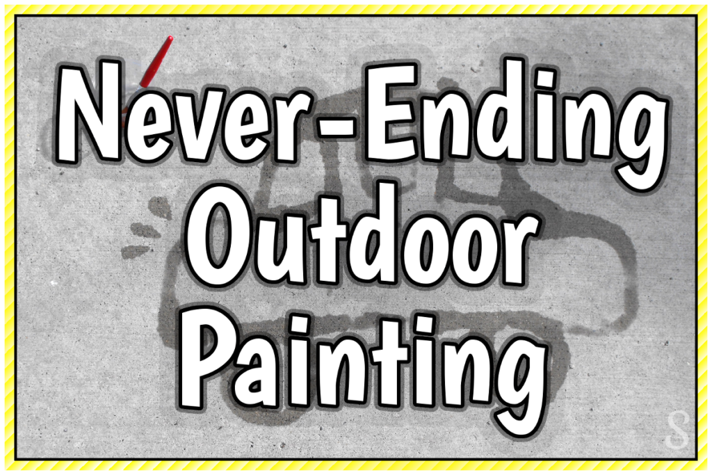 Never-Ending Outdoor Painting