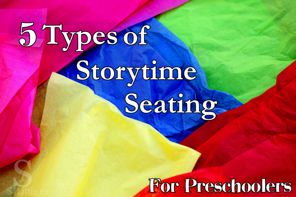 5 Types of Storytime Seating for Preschoolers