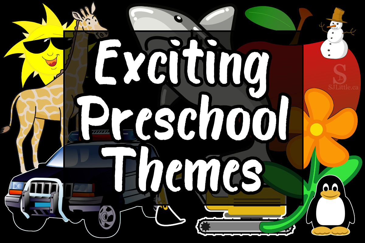 Many preschool theme pictures