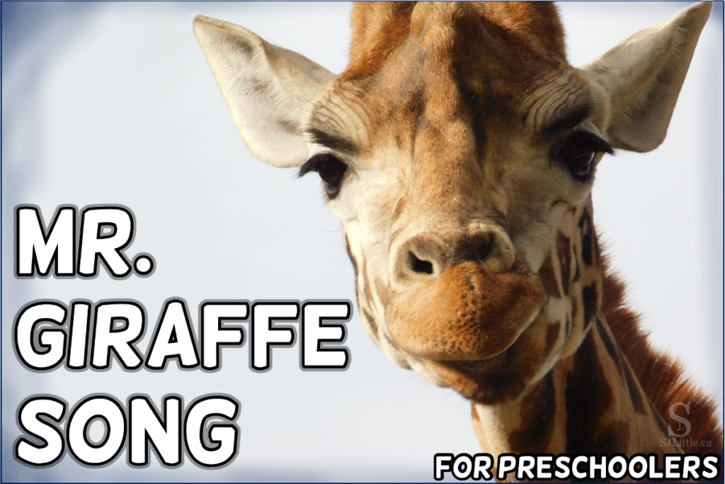 Mr. Giraffe Song for Preschoolers