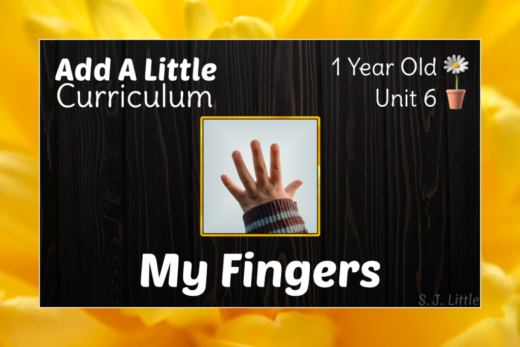 My Fingers – 1.6 – Add A Little